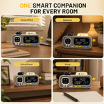 Smart Desk Clock & Climate Monitor by Livierro