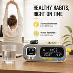 Smart Desk Clock & Climate Monitor by Livierro