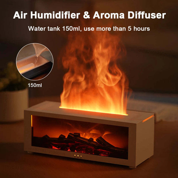 Aromatherapy Flame Machine By Livierro
