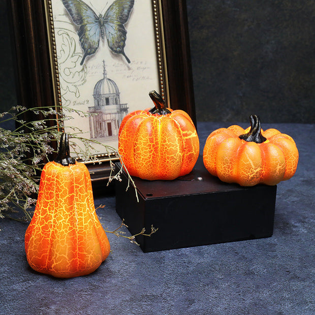Pumpkin LED Candle By Livierro