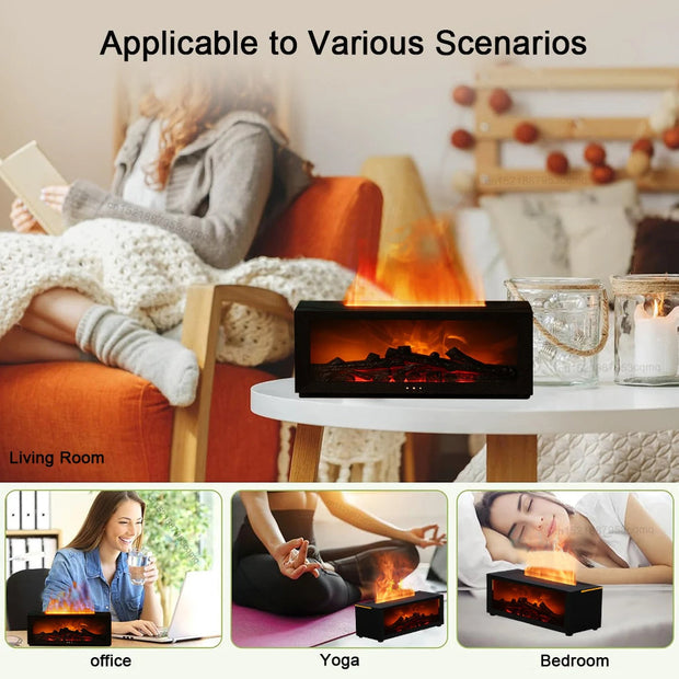 Aromatherapy Flame Machine By Livierro