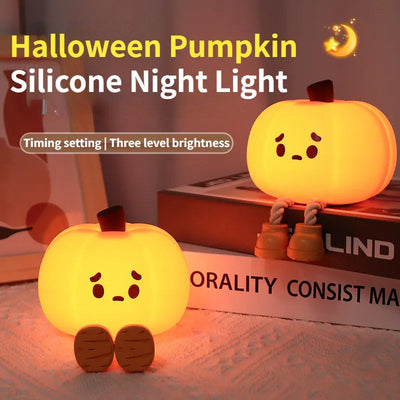 Halloween Pumpkin Night Light By Livierro