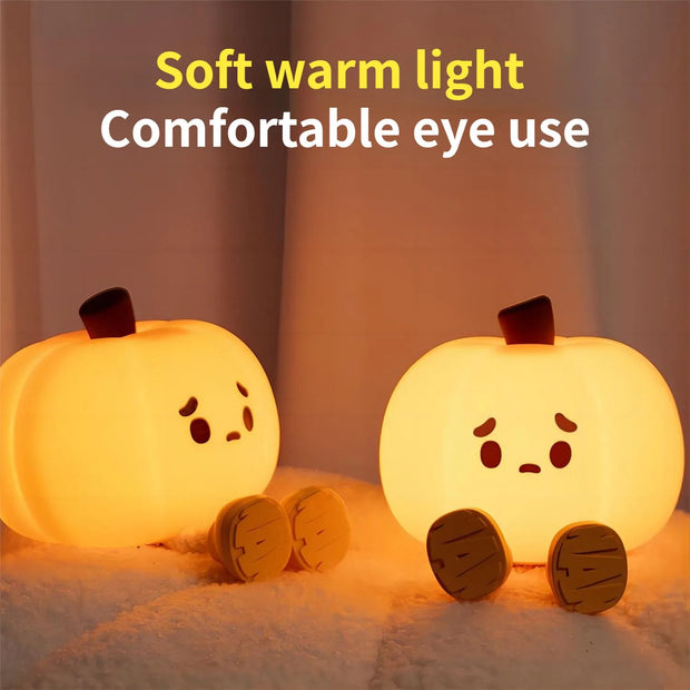 Halloween Pumpkin Night Light By Livierro