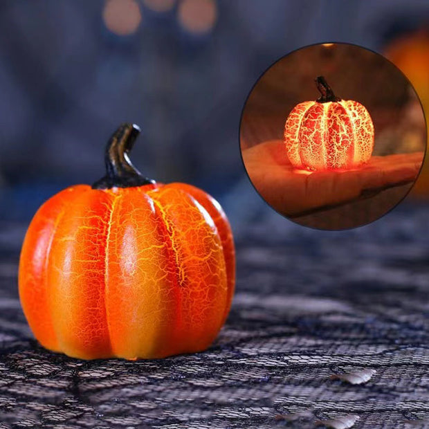 Pumpkin LED Candle By Livierro